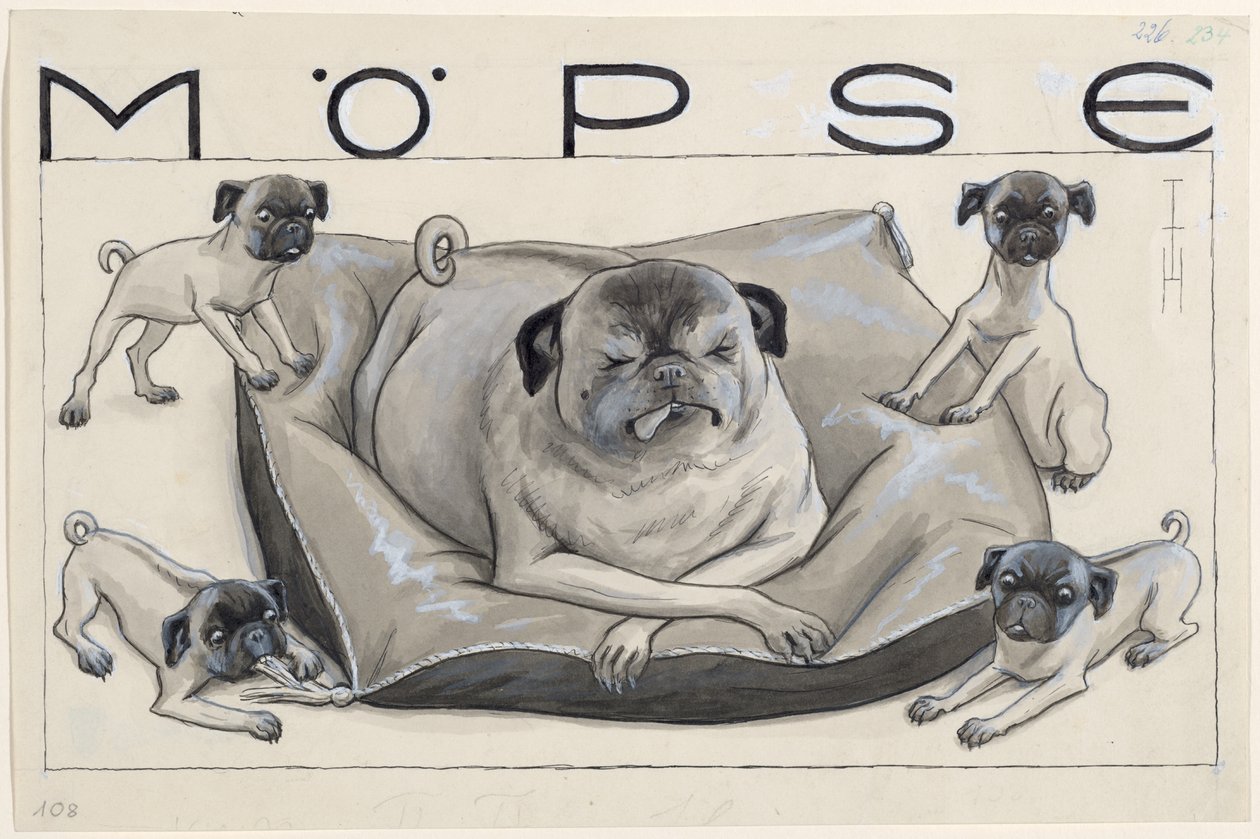 mops af Thomas Theodor Heine