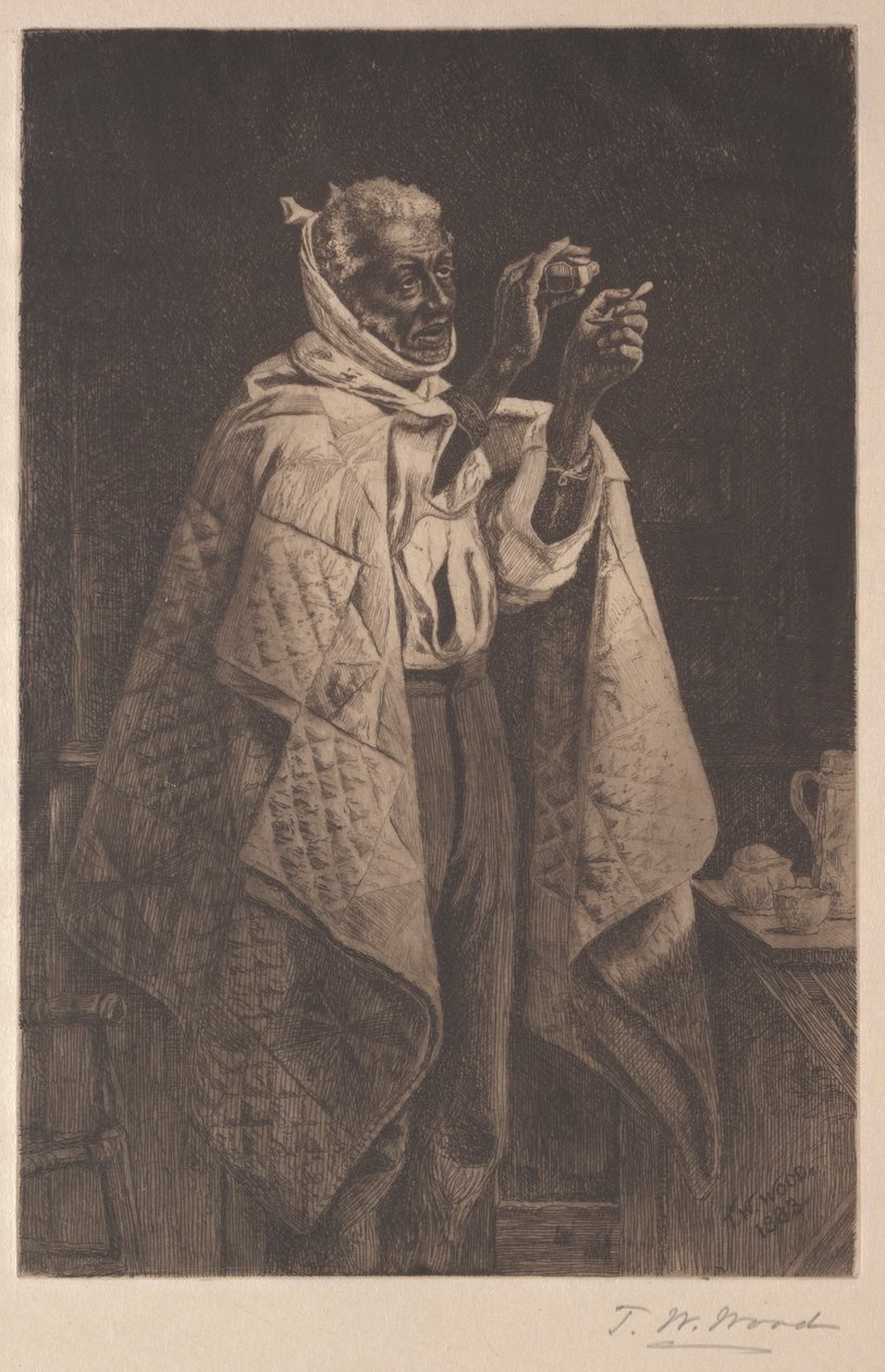 Hans egen læge, 1883. af Thomas Waterman Wood