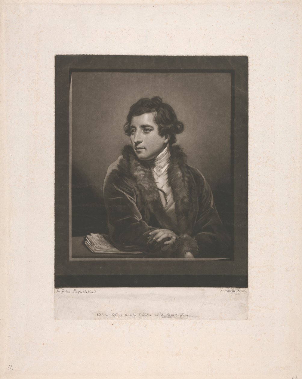 Francis Bartolozzi, R.A. af Thomas Watson