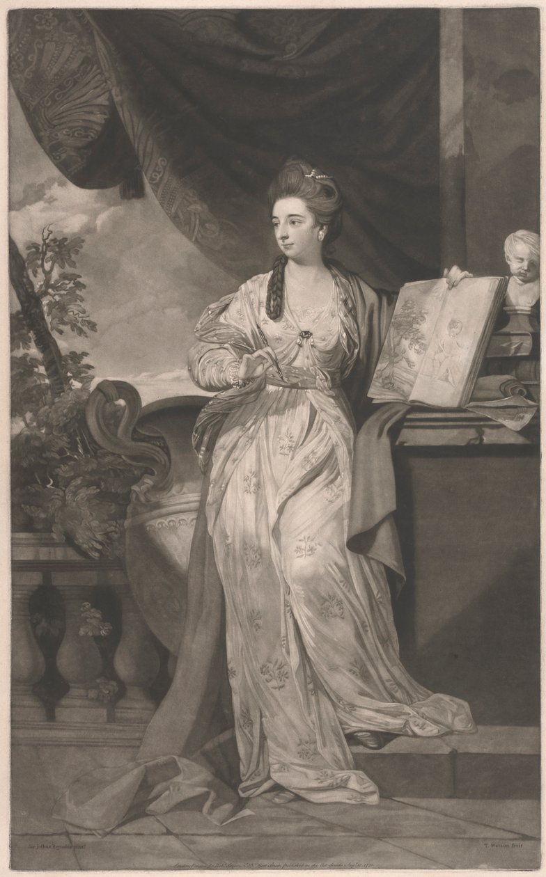 Lady Broughton af Thomas Watson