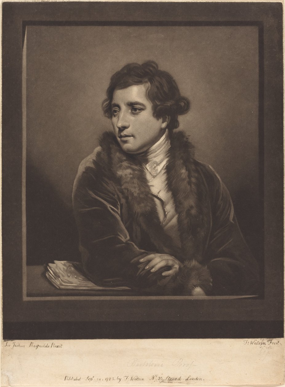 Francesco Bartolozzi af Thomas Watson after Sir Joshua Reynolds