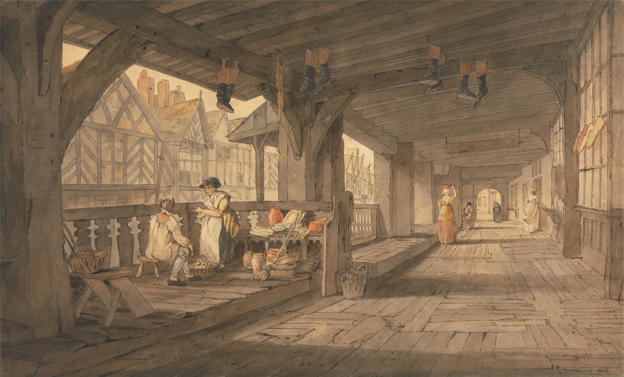 The Rows, Chester af Thomas Webster