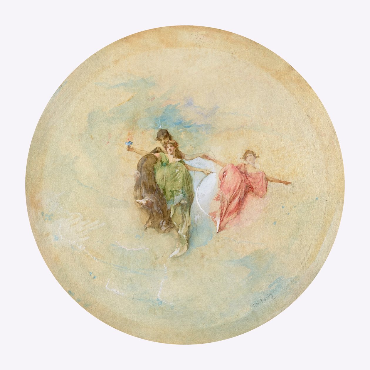 Daggry af Thomas Wilmer Dewing