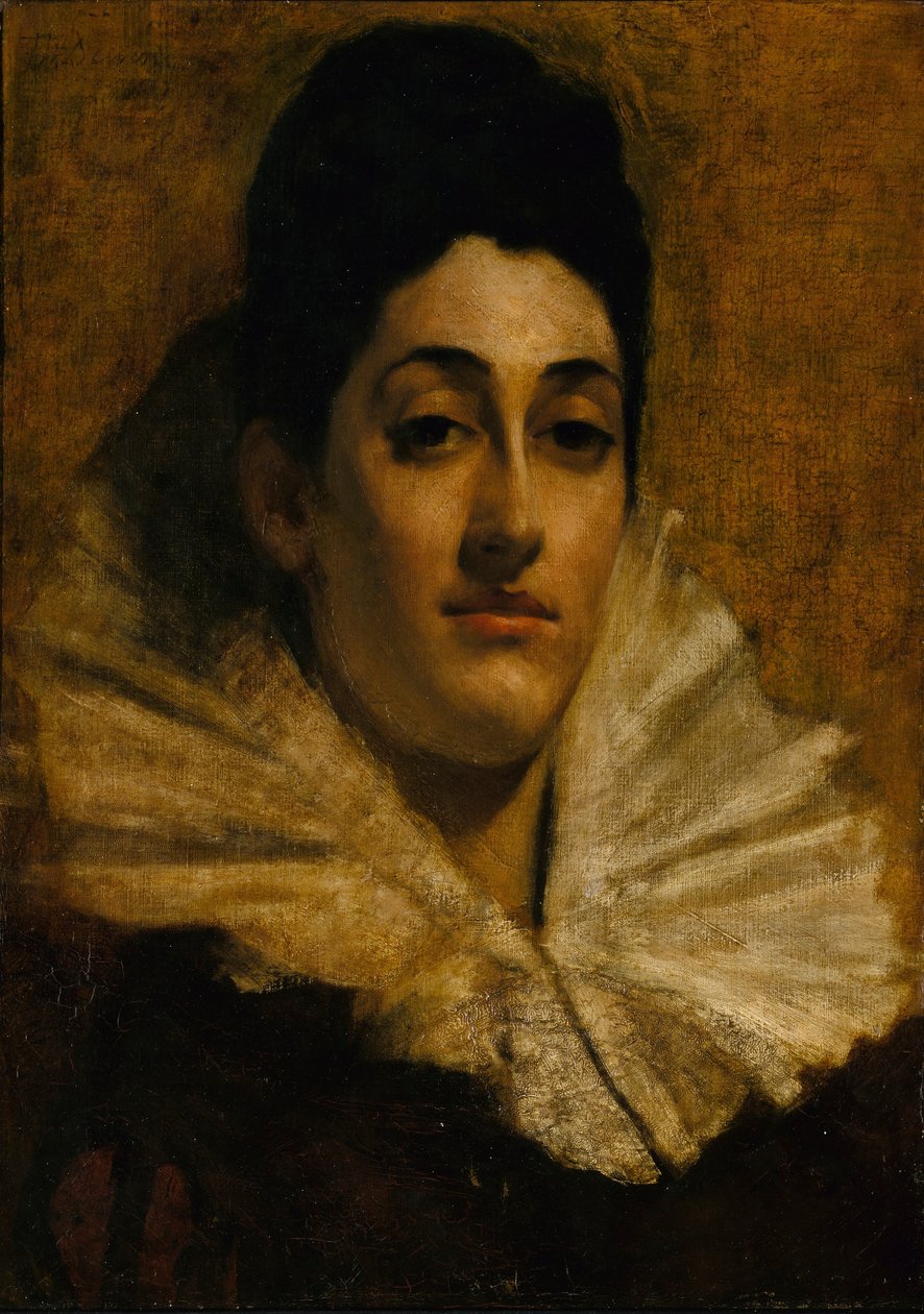 Portræt af Frances C. Houston af Thomas Wilmer Dewing