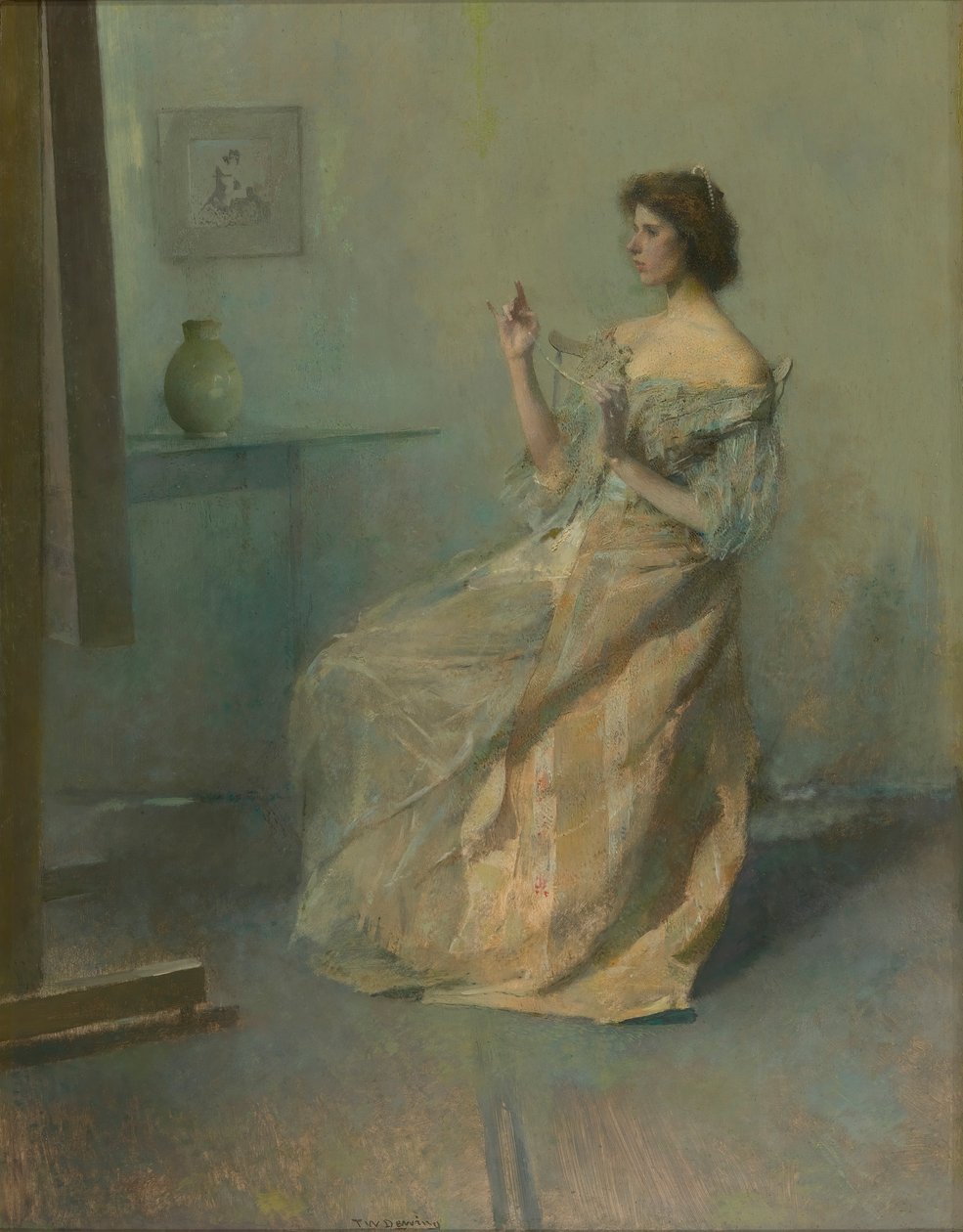 Halskæden af Thomas Wilmer Dewing