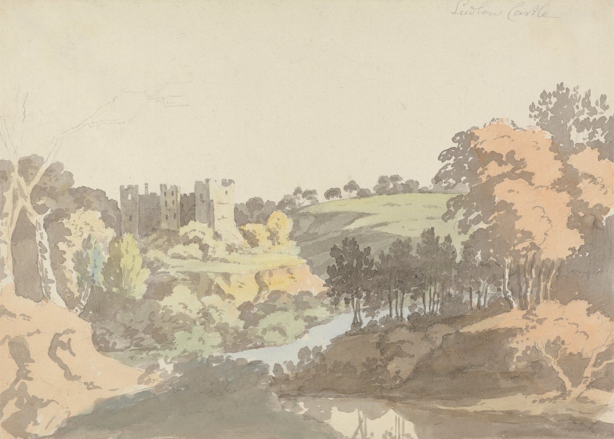Ludlow Slot af Thomas Wright