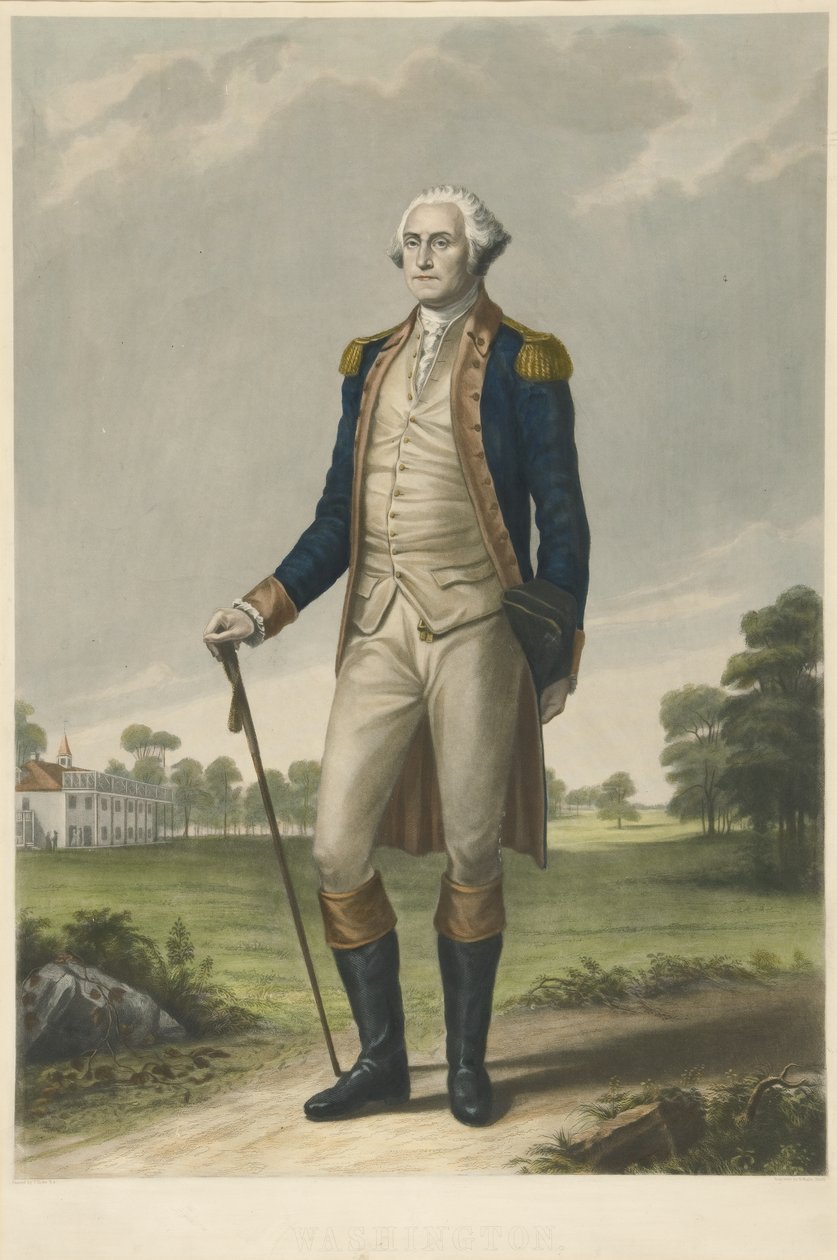 Washington, pub. 1859 af Thomas after Hicks