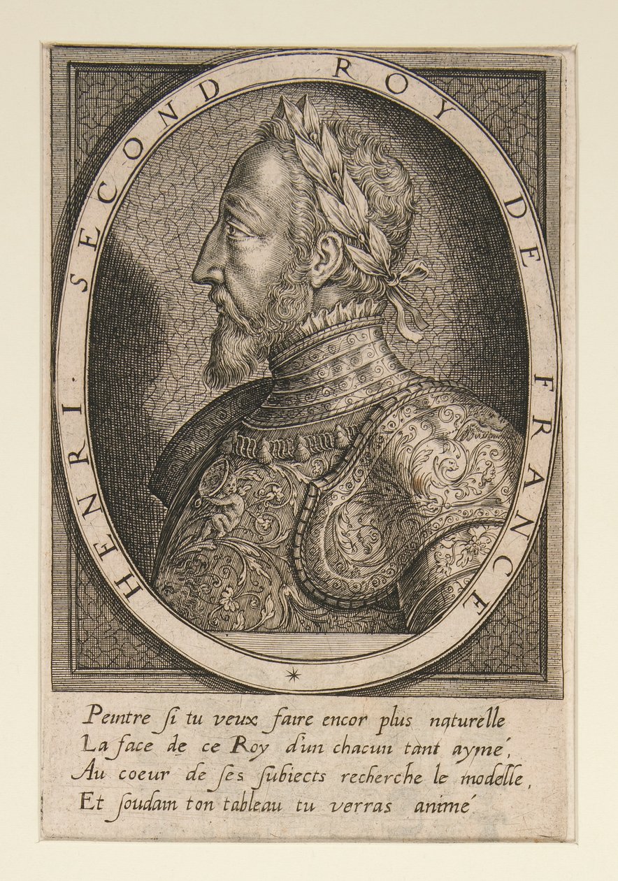Henrik II, konge af Frankrig af Thomas de Leu