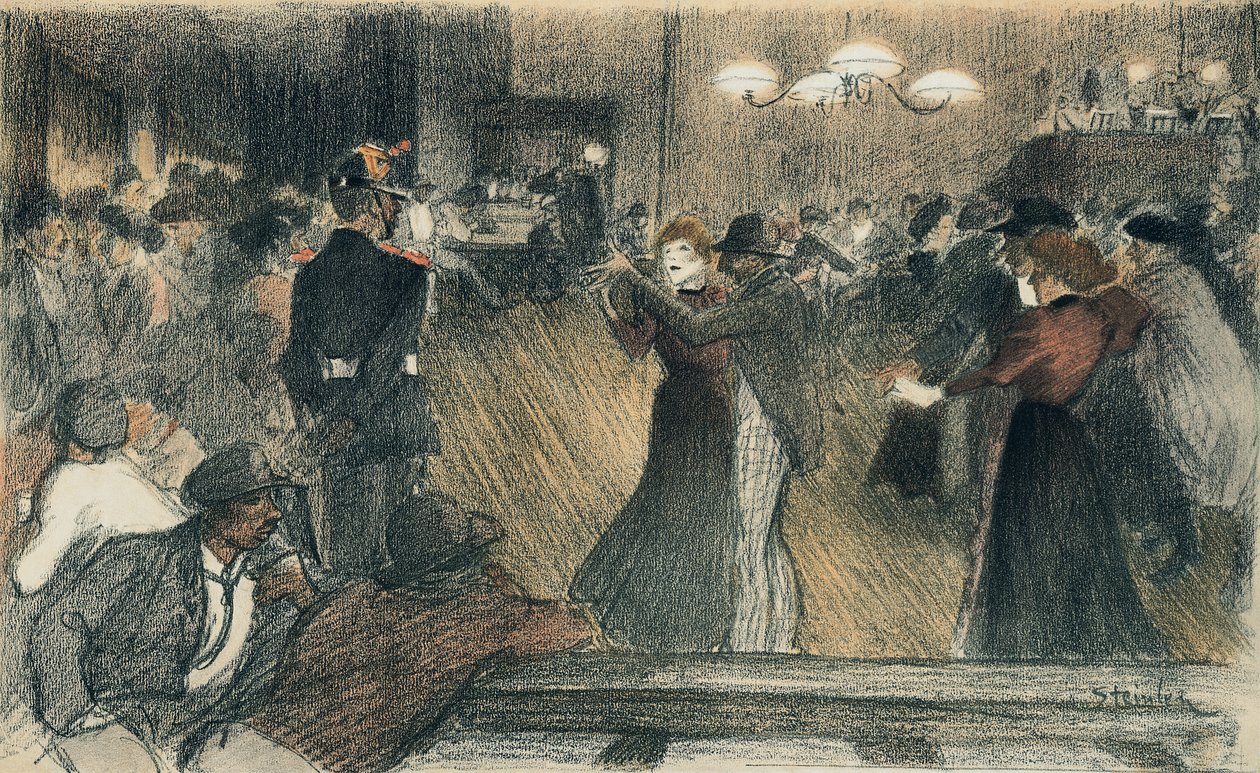 Bold ved Barriere af Théophile Alexandre Steinlen