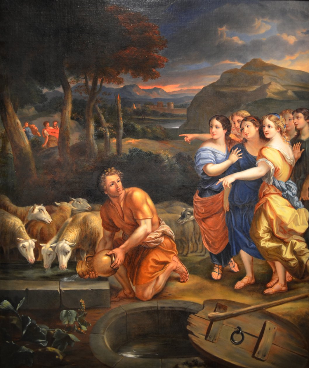 Jethros døtre af Théophile Hamel