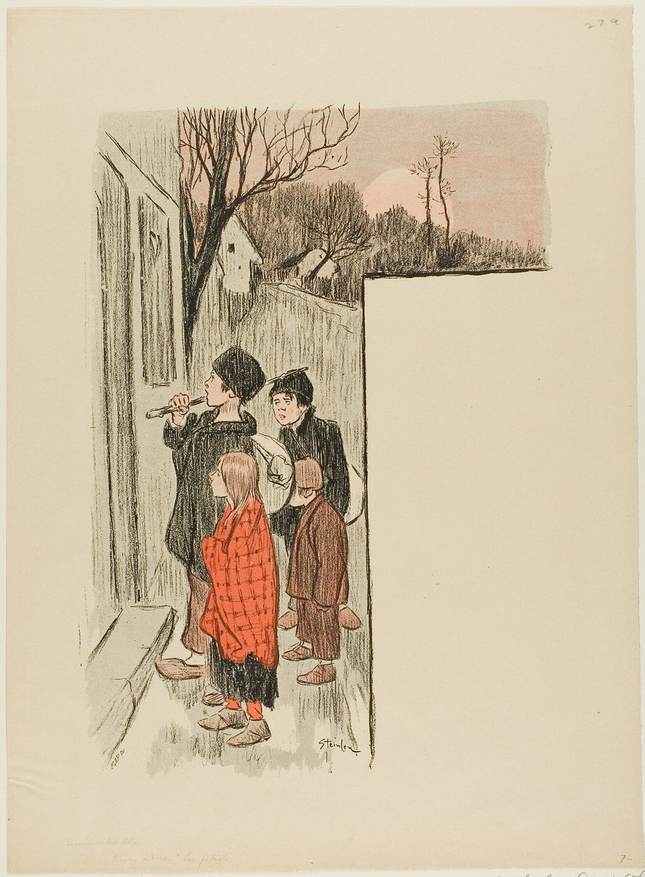 Les Petiots af Théophile Alexandre Pierre Steinlen