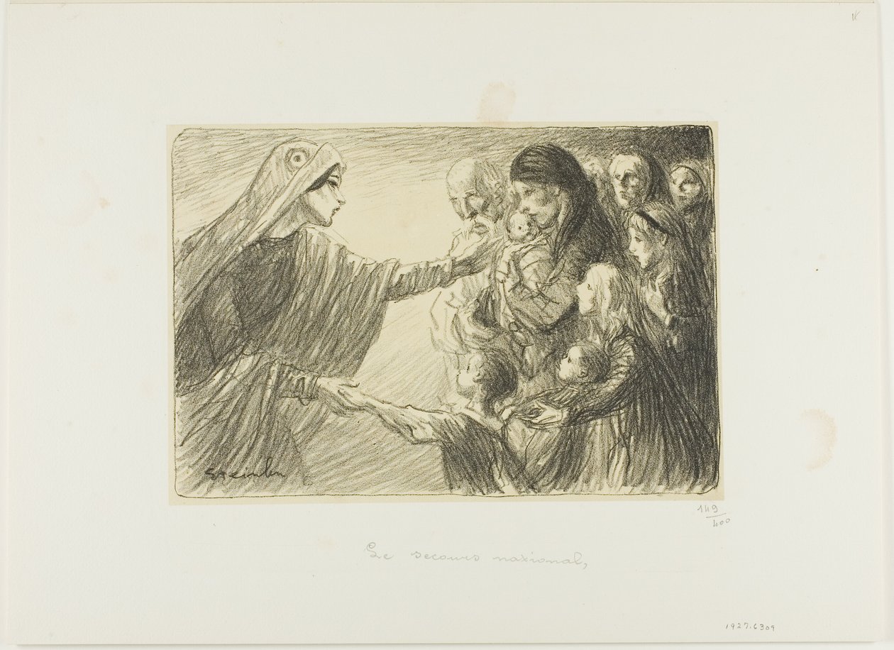 National bistand af Théophile Alexandre Pierre Steinlen