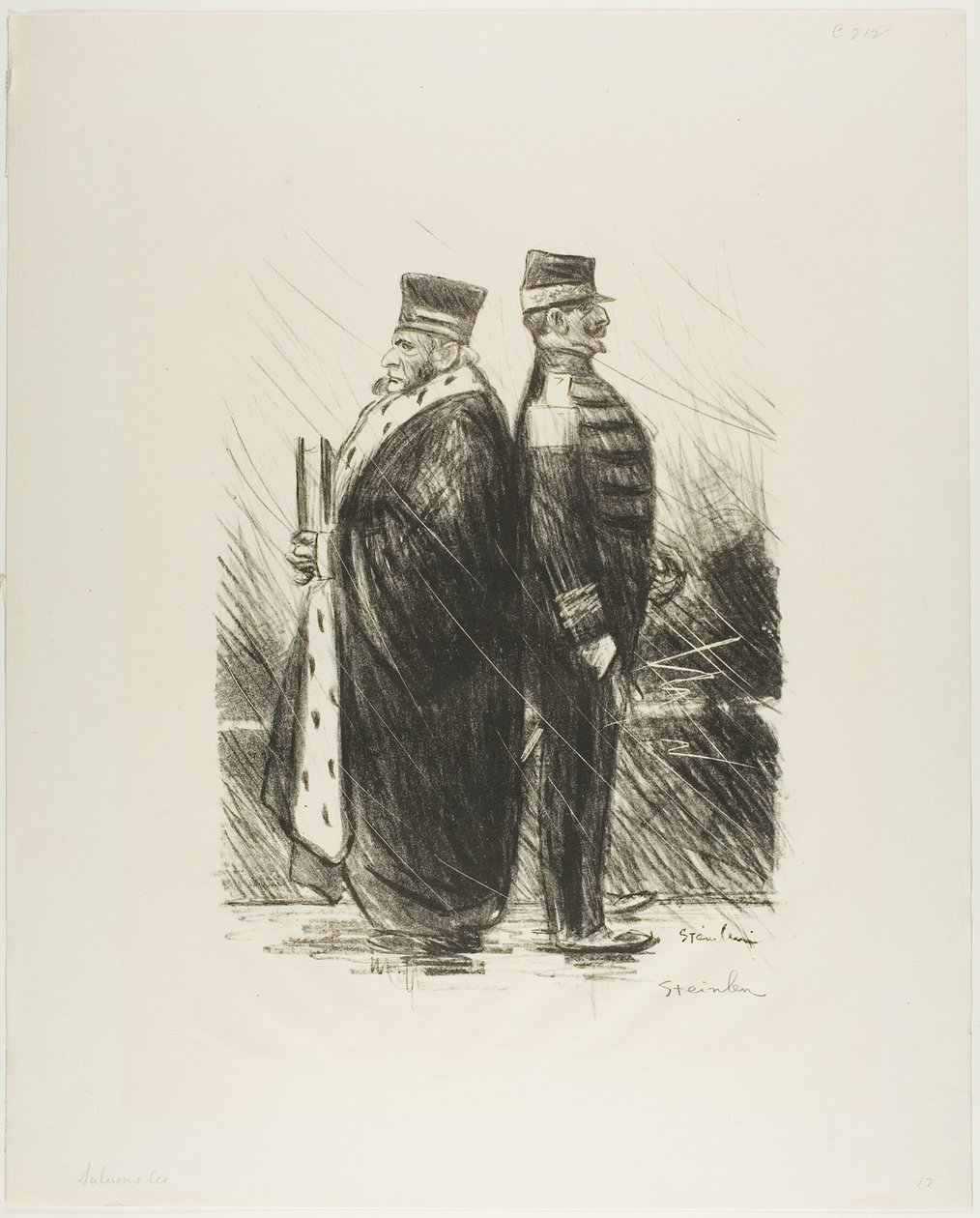 Gør honnør for dem! af Théophile Alexandre Pierre Steinlen