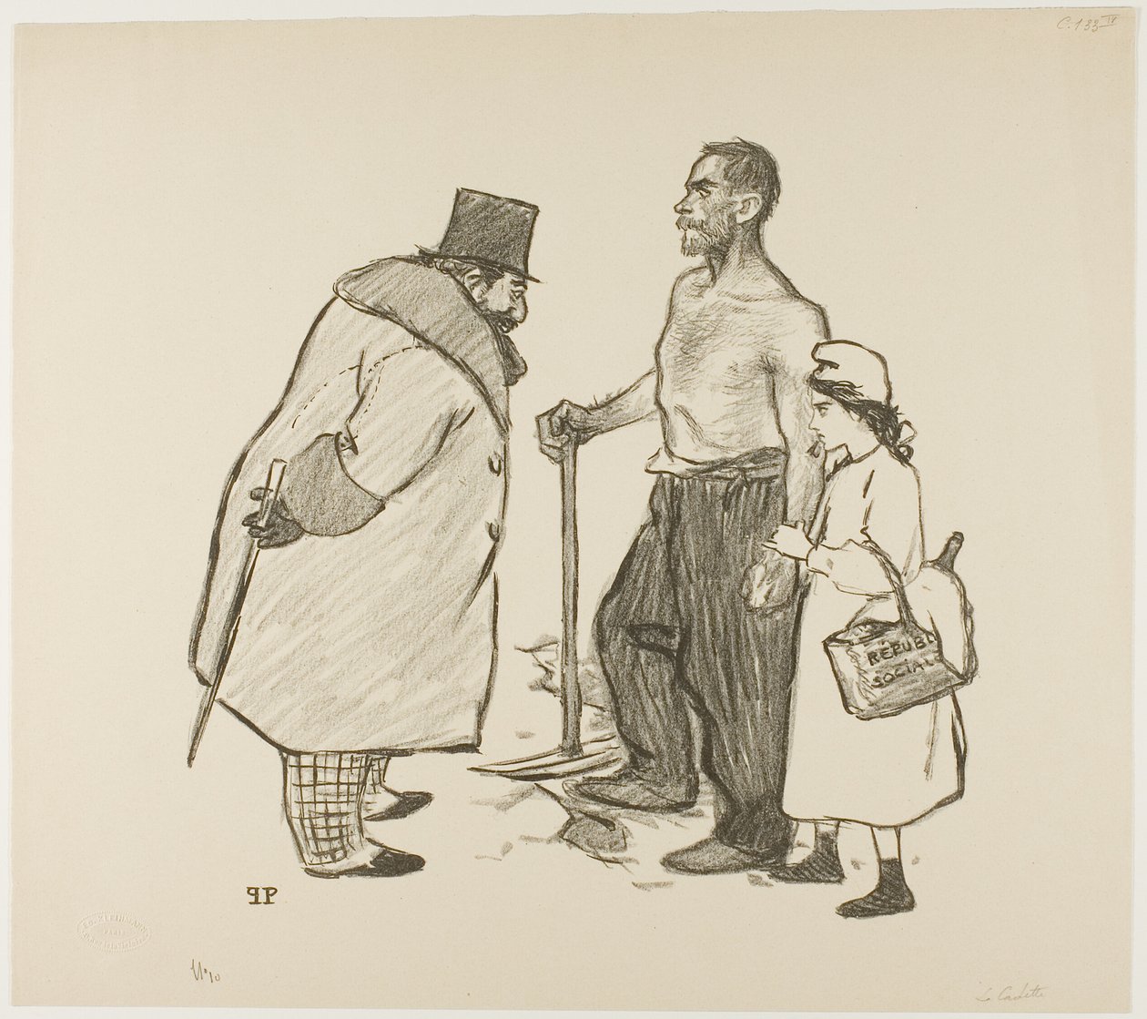 Den yngste datter af Théophile Alexandre Pierre Steinlen