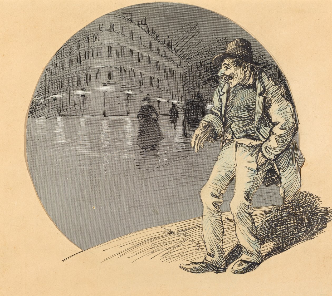 Forelsket af Théophile Alexandre Steinlen