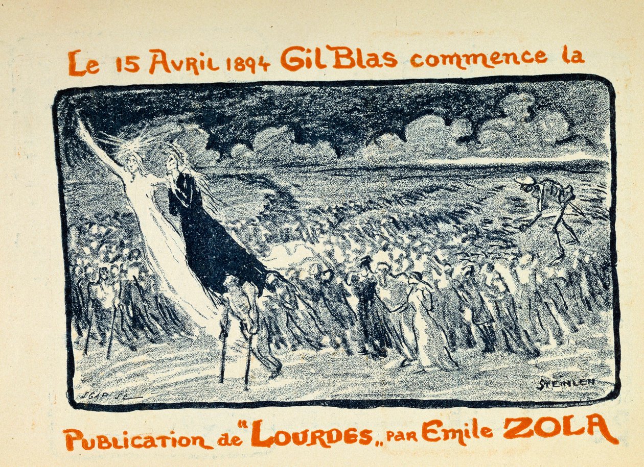 Den 15. april af Théophile Alexandre Steinlen