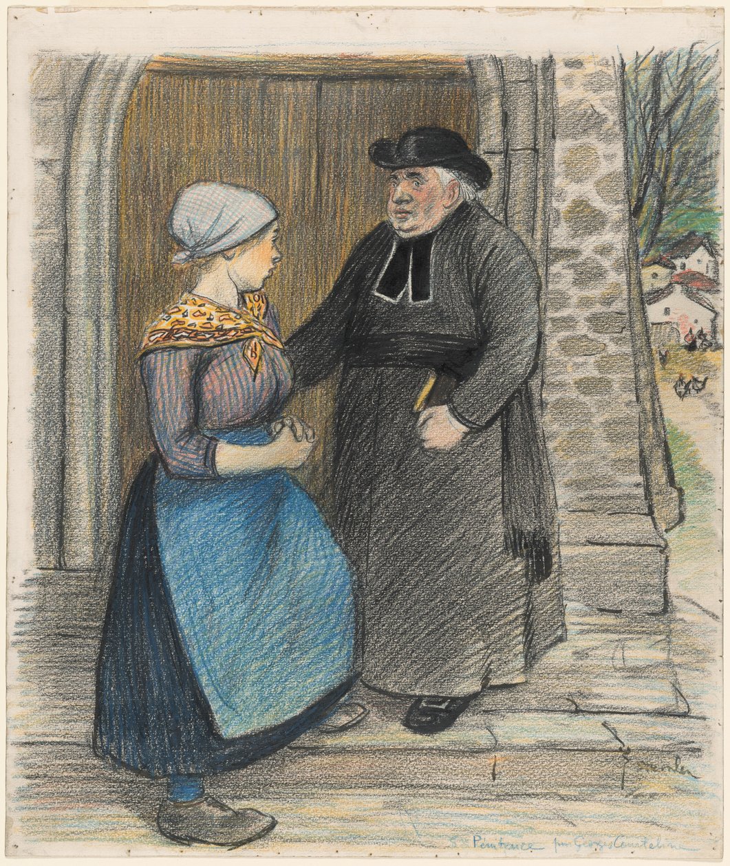 anger af Théophile Alexandre Steinlen