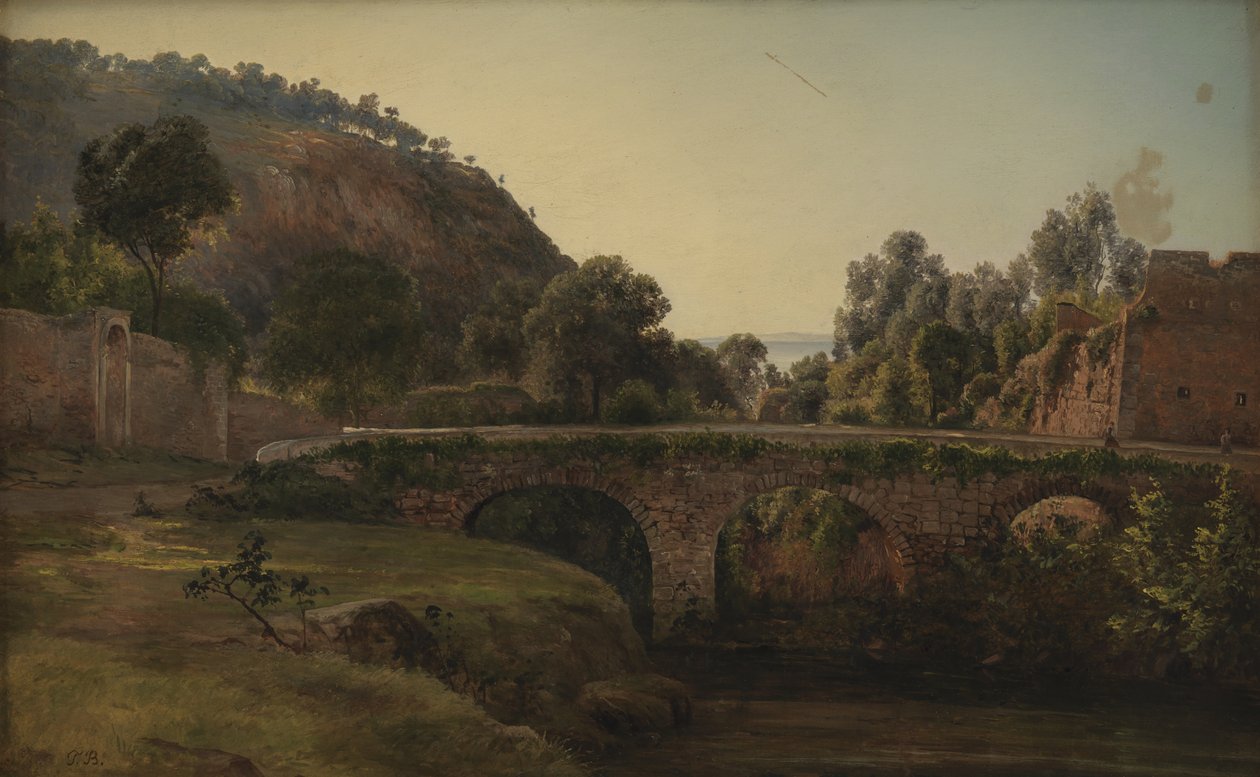 En bro nær Sorrento af Thorald Brendstrup