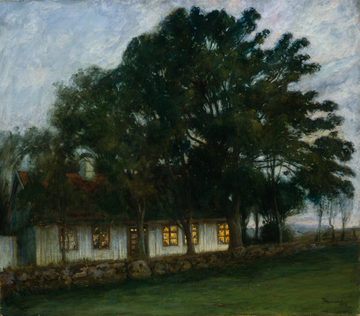 Aftenstemning af Thorolf Holmboe