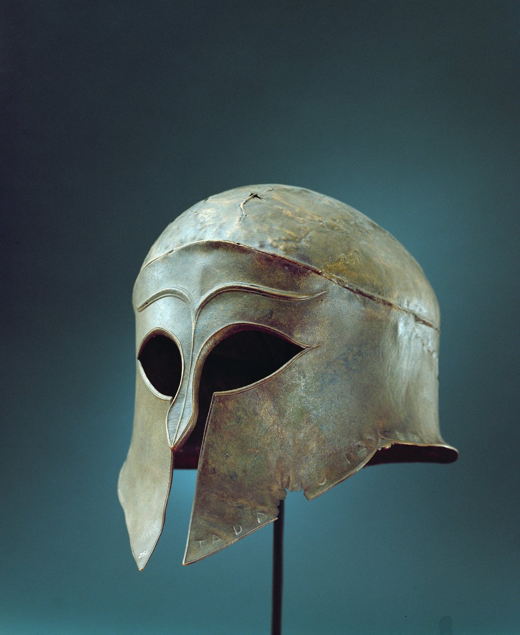 Korintisk stil hjelm (bronze) af Thracian