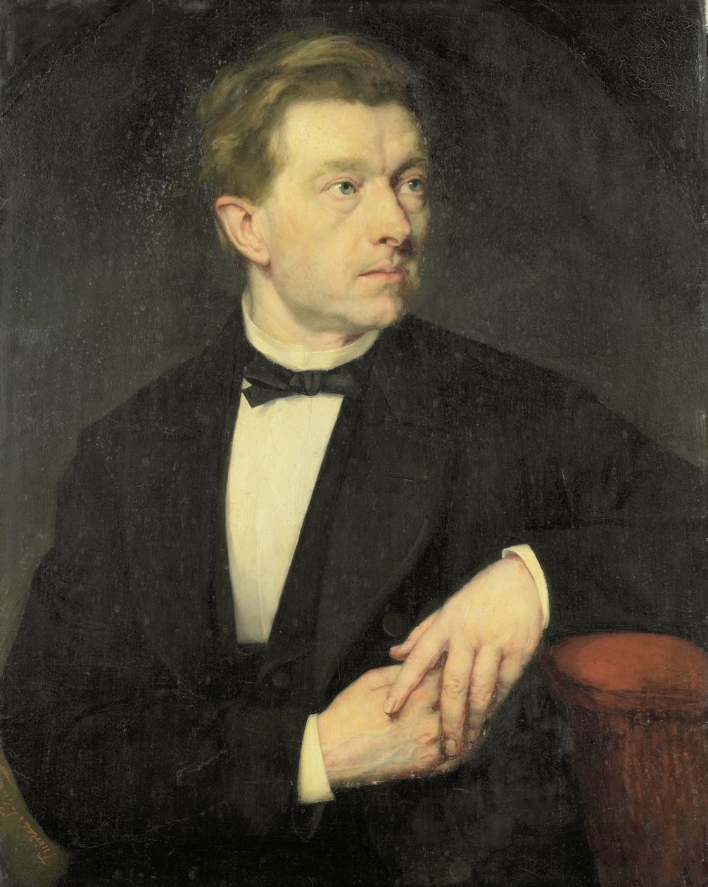 Dr J L Dusseau af Thérèse Schwartze