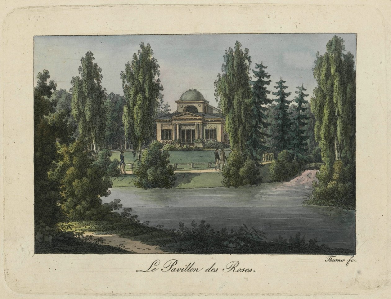 Rosenpavillonen i Pavlovsk Park, 1810