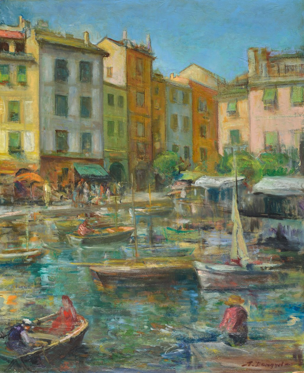 Portofino (Italien) af Tibor Dengyel