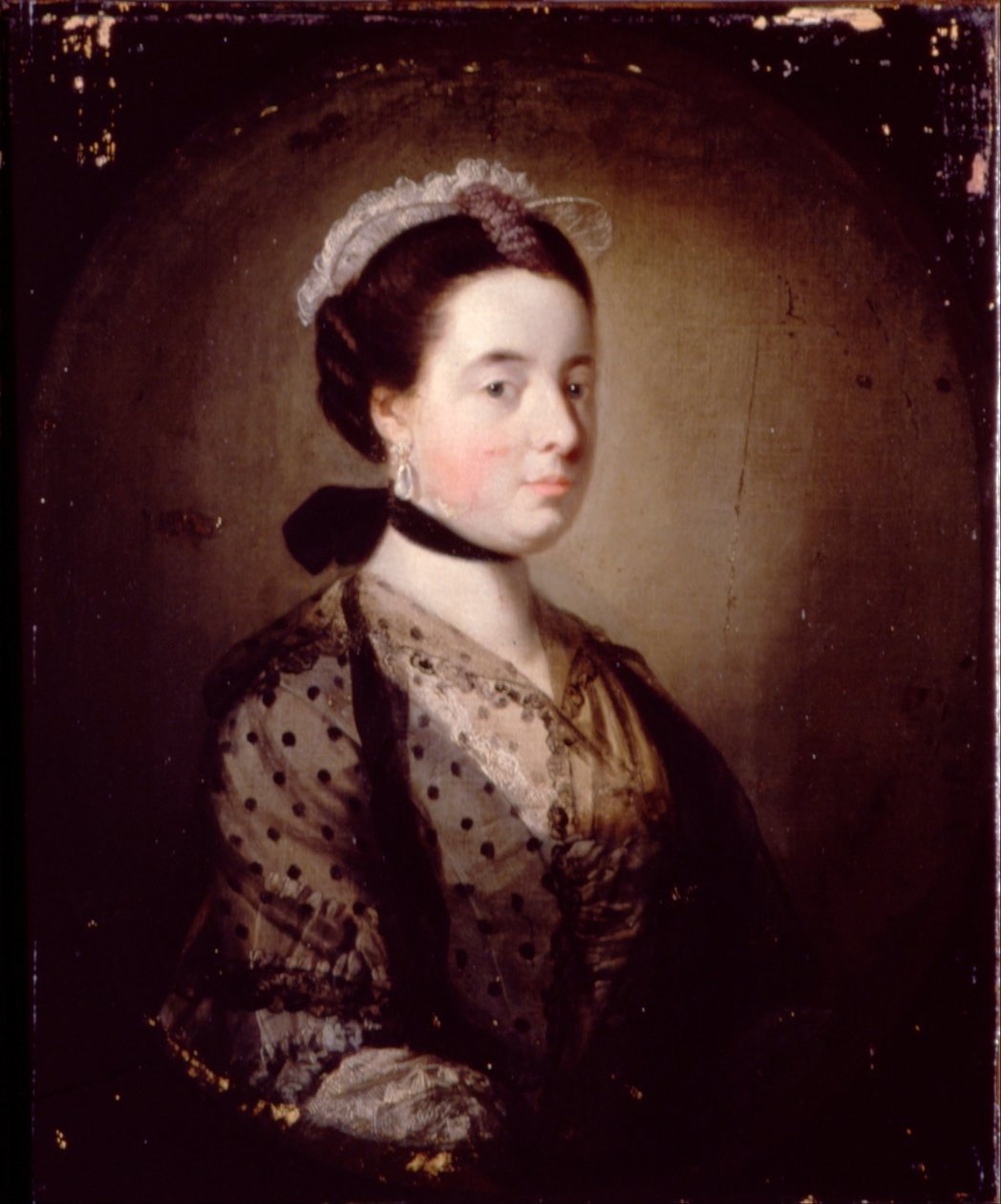 Portræt af en dame af Tilly Kettle