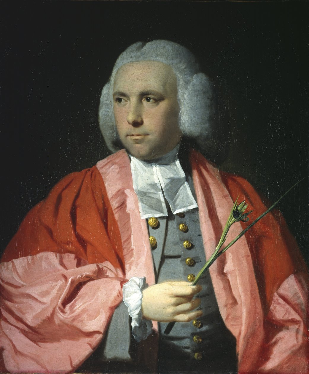 Portræt af Dr. Daniel Lysons, D.C.L., M.D., ca. 1762-68 af Tilly Kettle