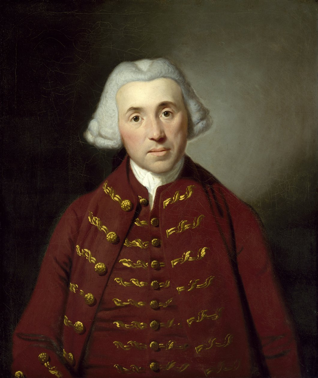 Portræt af en mand, ca. 1760 af Tilly Kettle