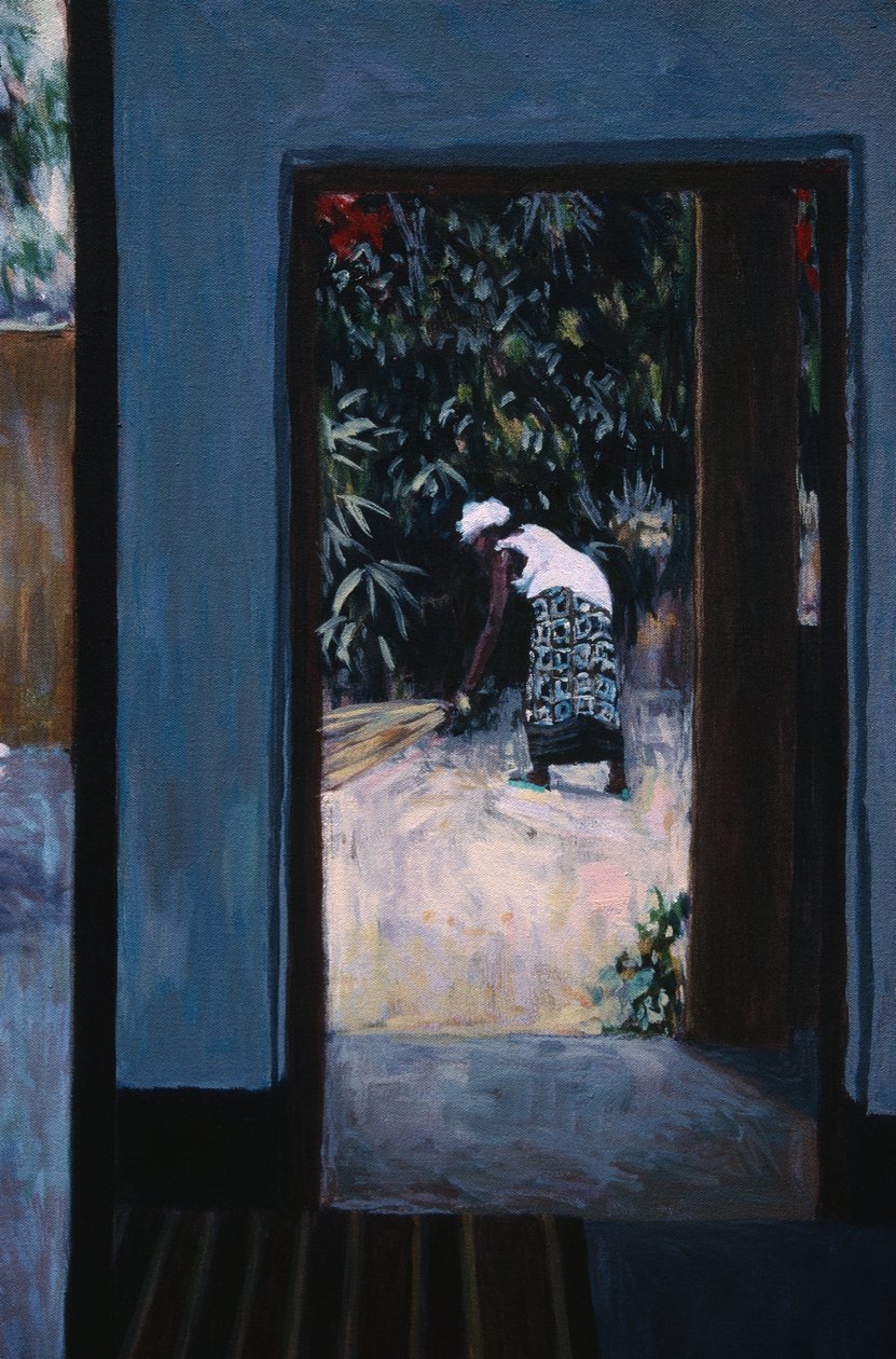 Girl Sweeping III, 2002 (se også 188679-680) af Tilly Willis