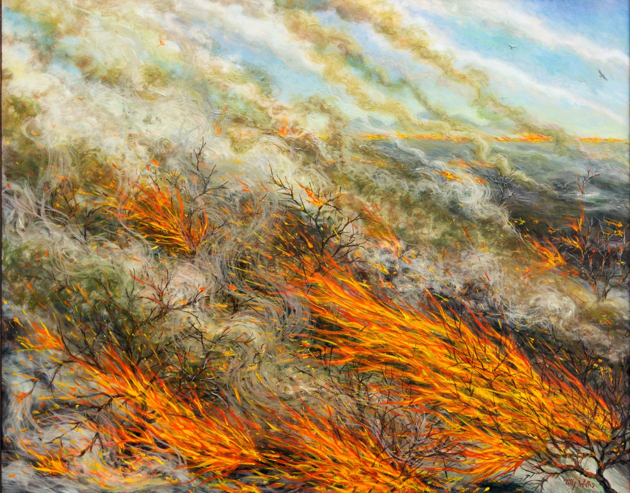 Blaze, 2016, af Tilly Willis