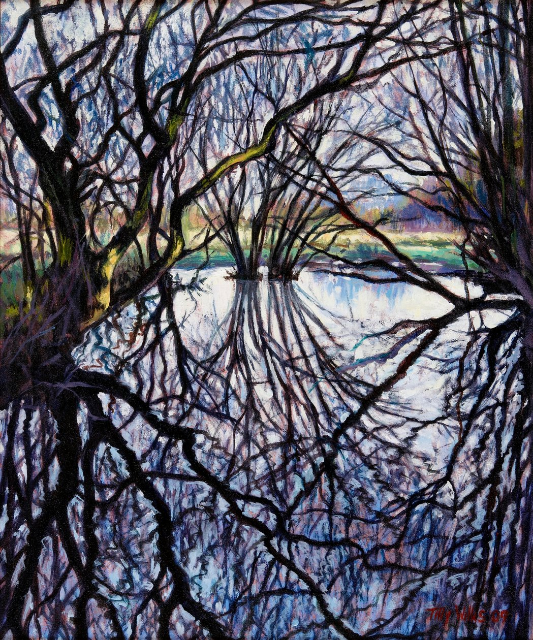 Pond Reflections, 2009 af Tilly Willis