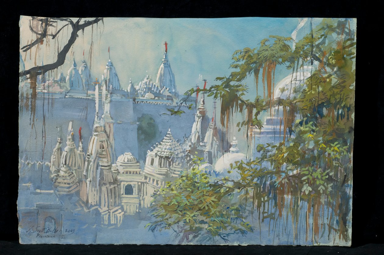 Paliatana, Jain-templerne, 2009 af Tim Scott Bolton