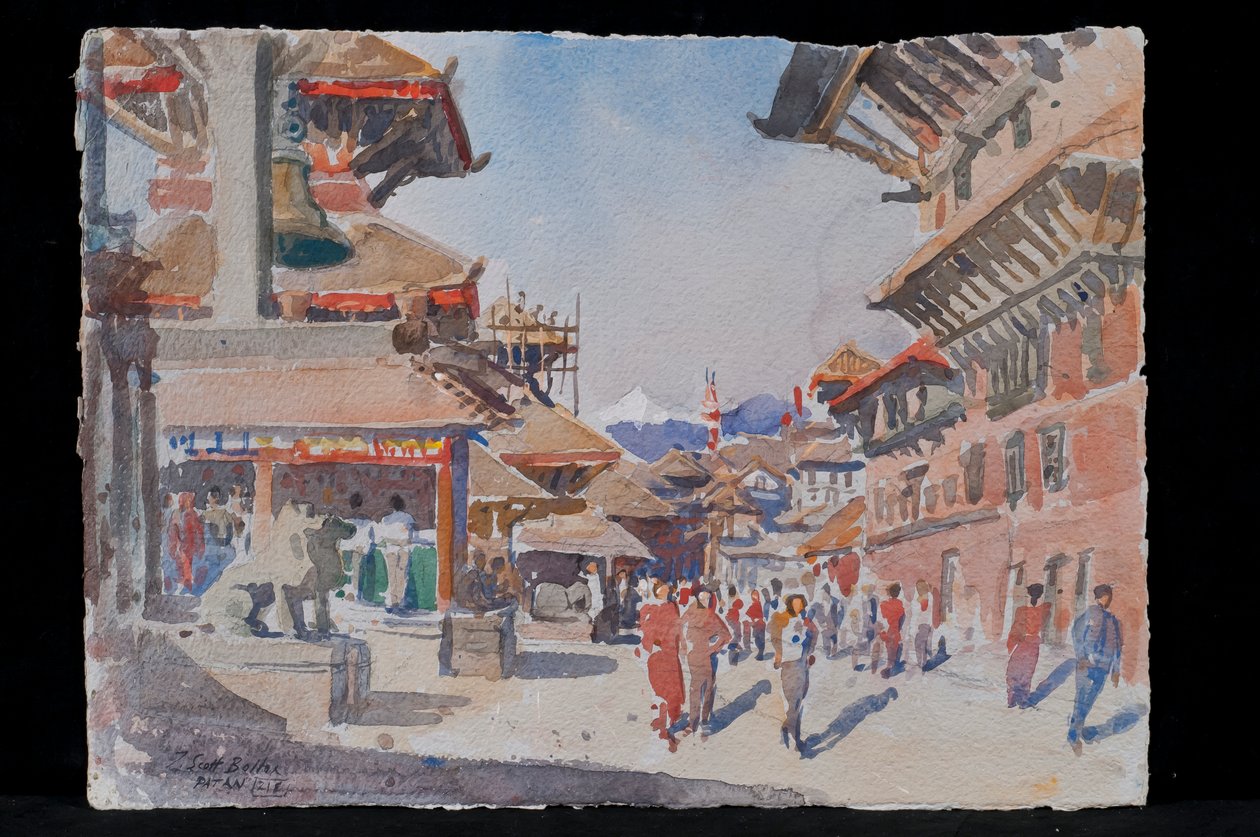 Patan, Kathmandu, Nepal af Tim Scott Bolton