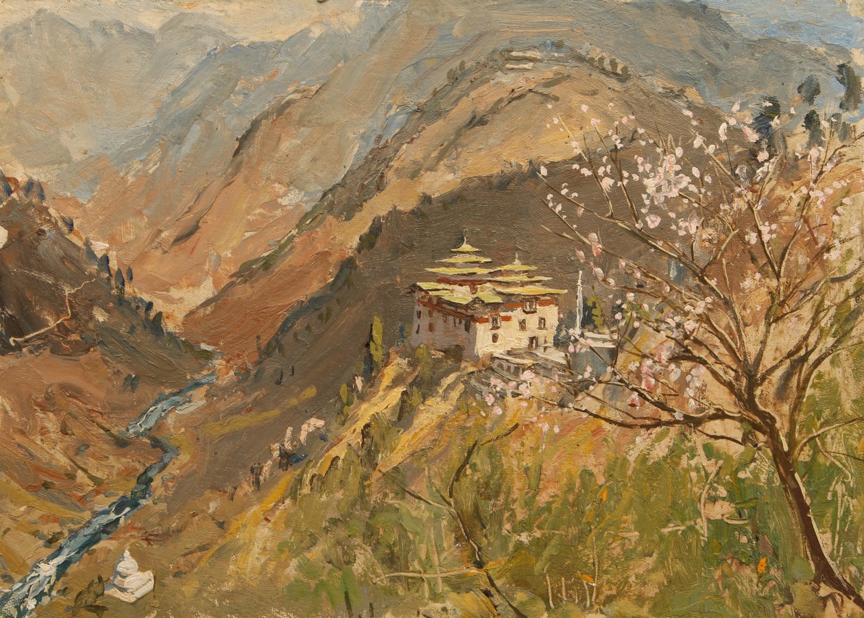 Tashigang Dzong af Tim Scott Bolton
