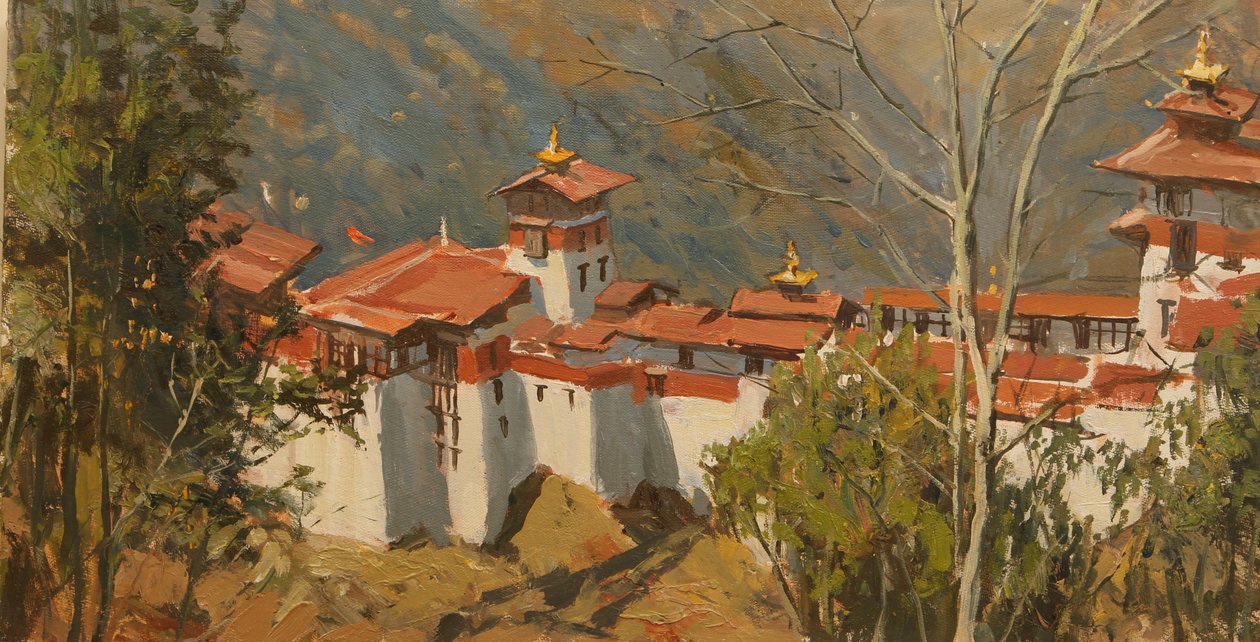 Trongsa Dzong af Tim Scott Bolton