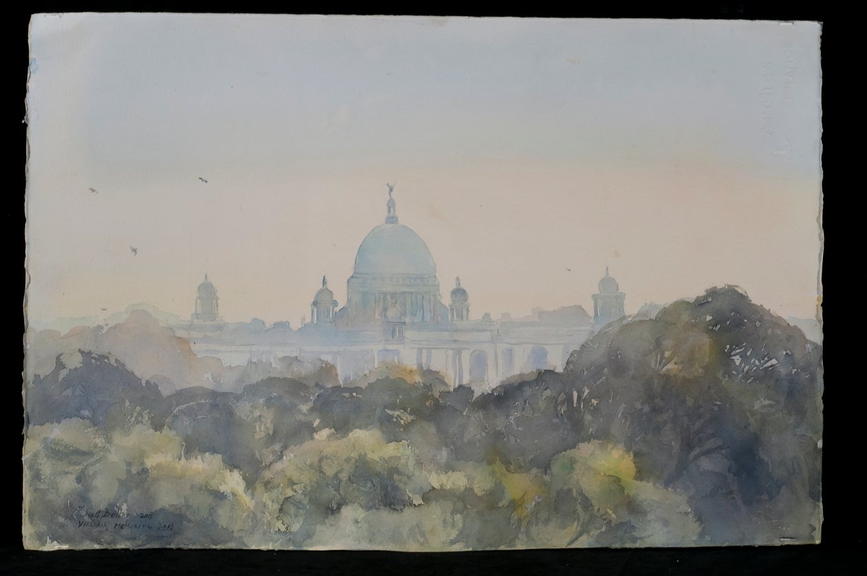 Victoria Memorial, Calcutta, 2011 af Tim Scott Bolton