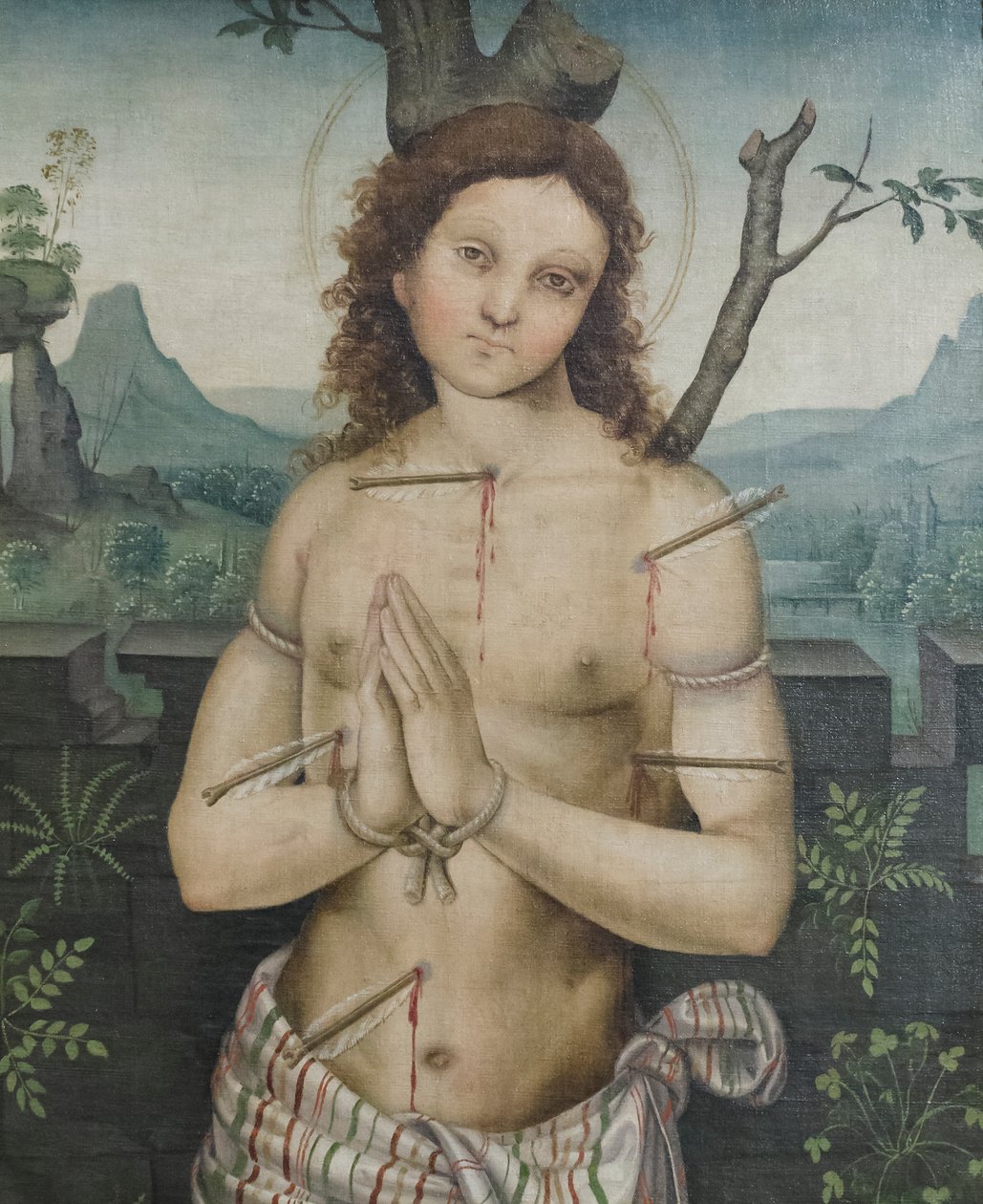 Sankt Sebastian af Timoteo Viti