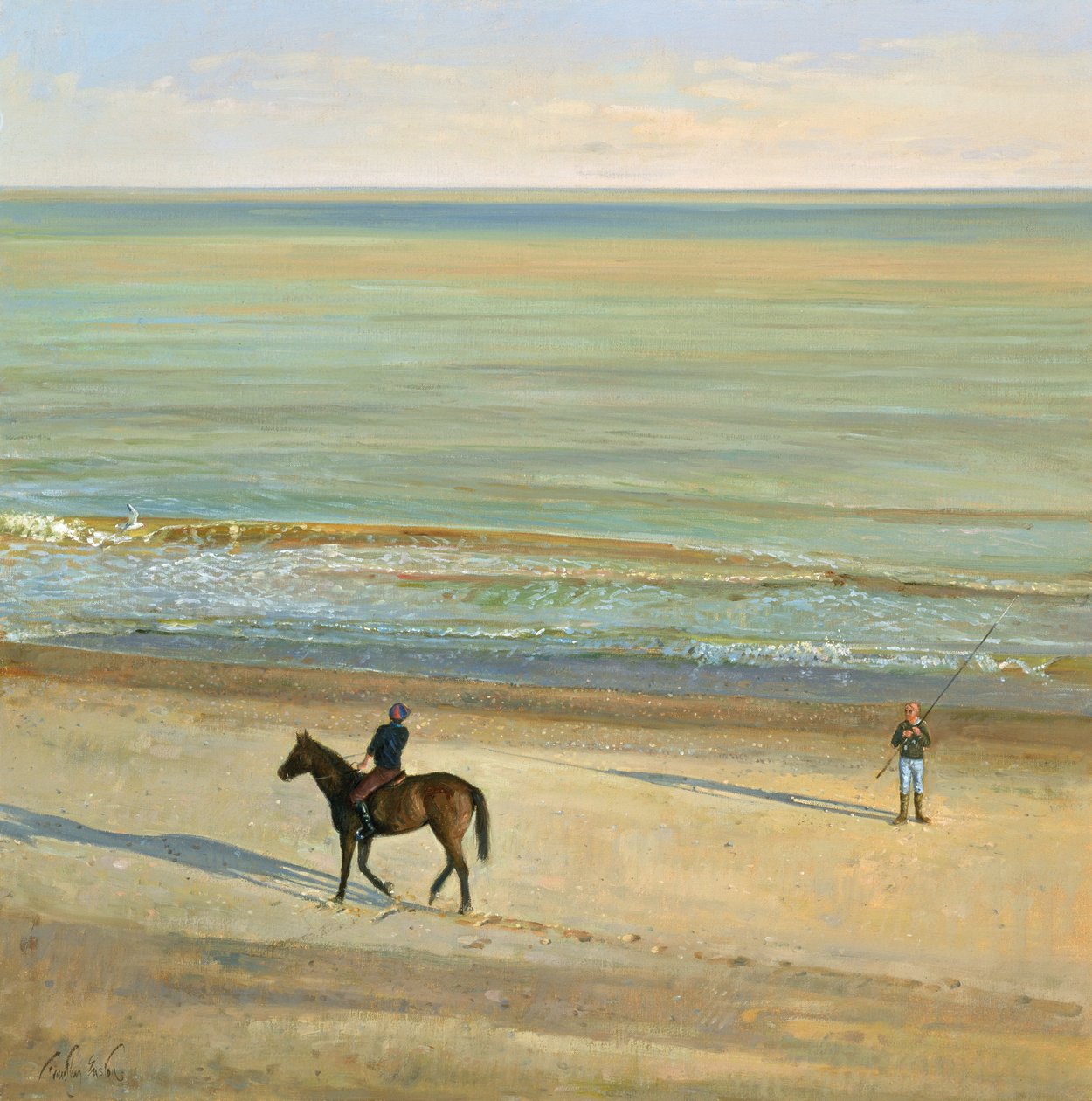Beach Dialogue, Dunwich af Timothy Easton