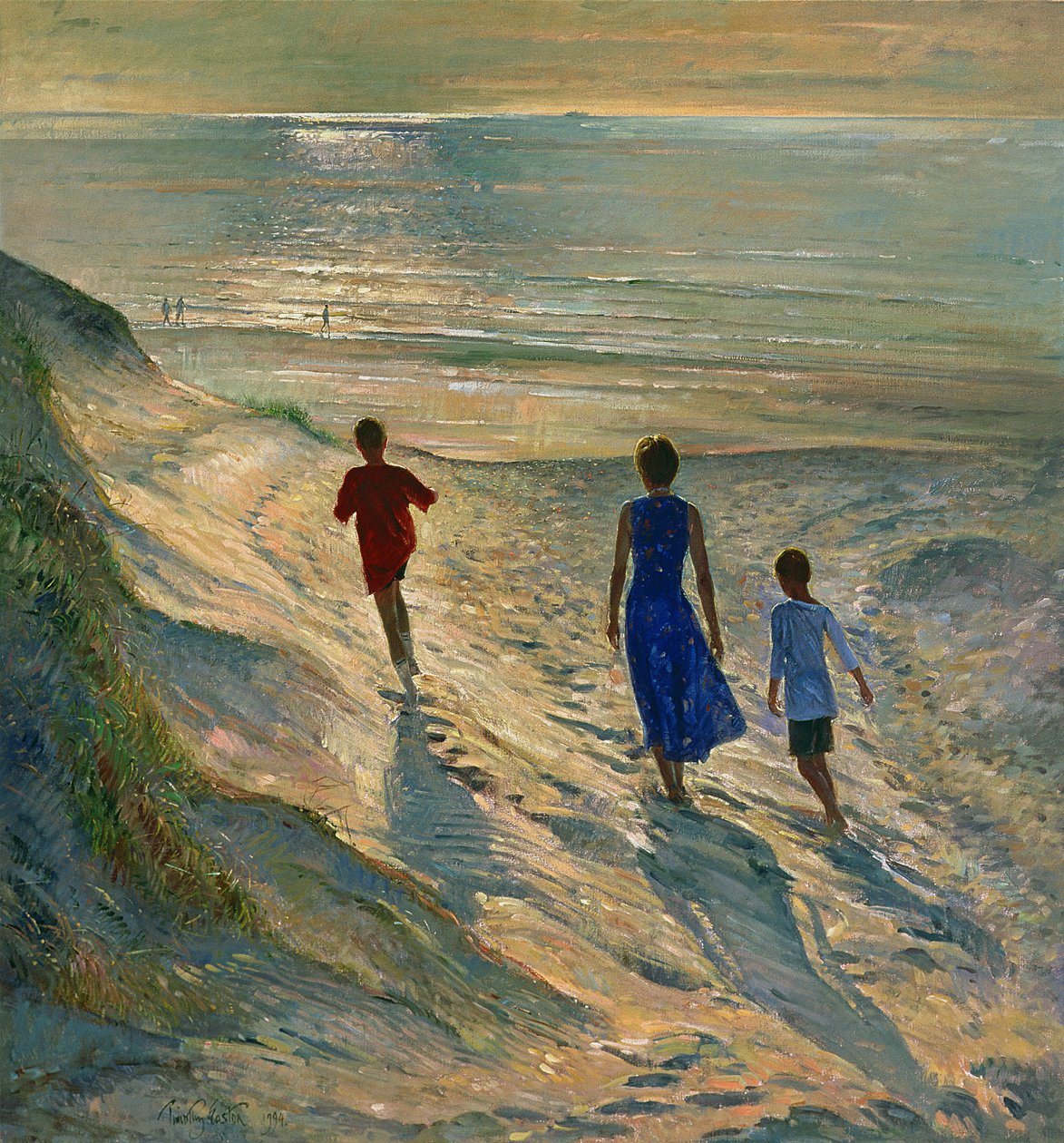 Beach Walk, 1994 af Timothy Easton