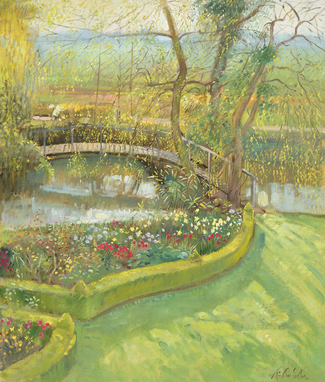 Bro over Pilen, Bedfield af Timothy Easton