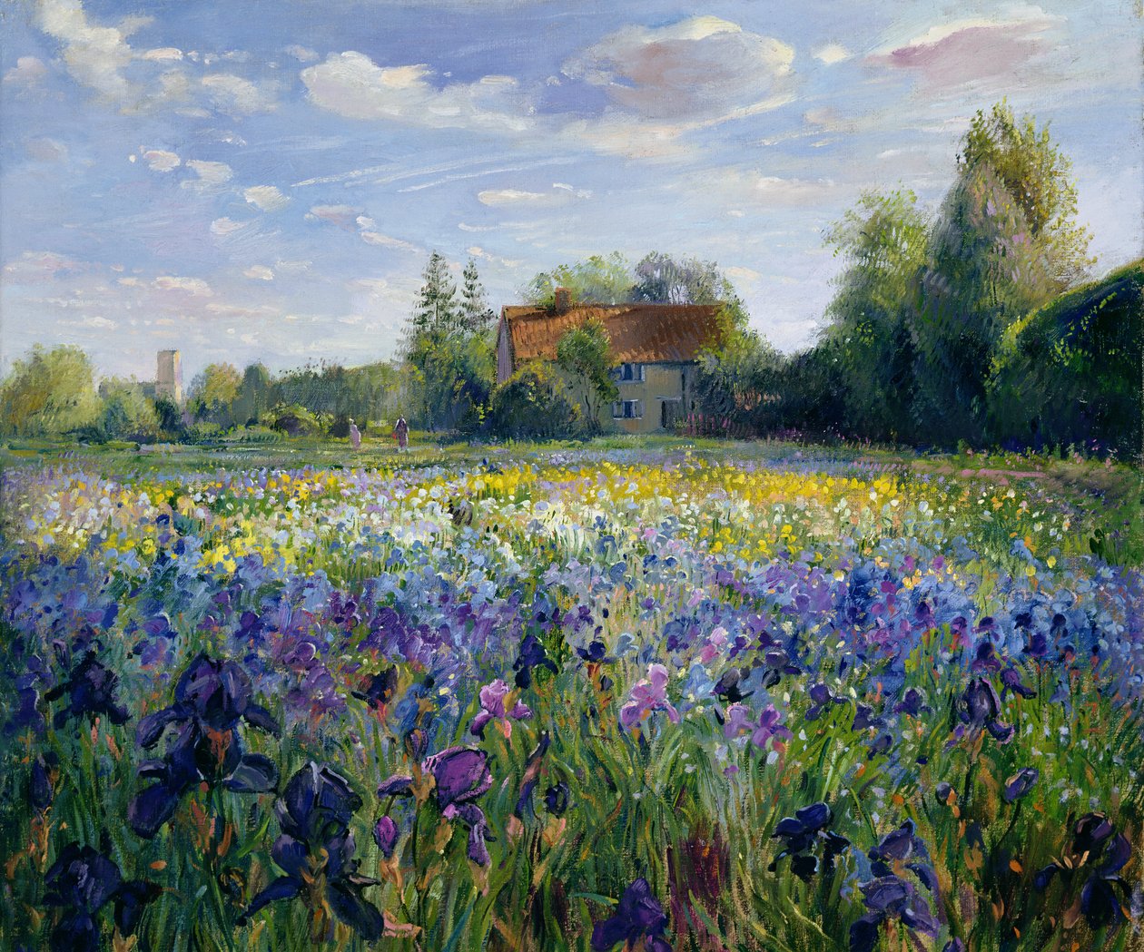 Aften på Irismarken af Timothy Easton