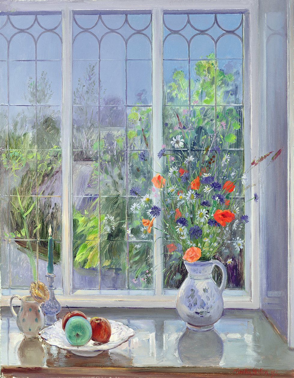 Moonlit Flowers, 1991 af Timothy Easton