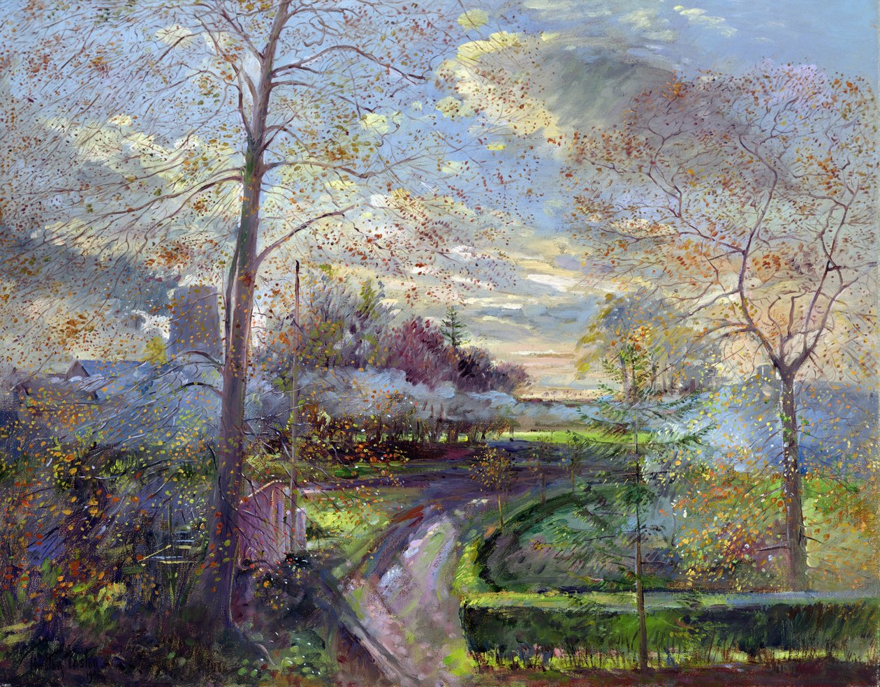 Røgdrift, efterår af Timothy Easton