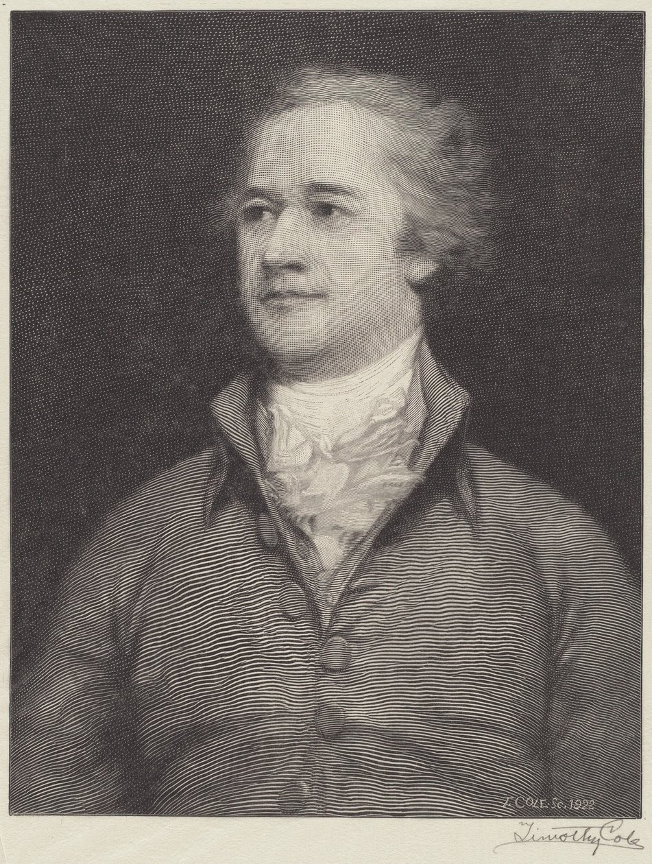 Alexander Hamilton af Timothy Cole