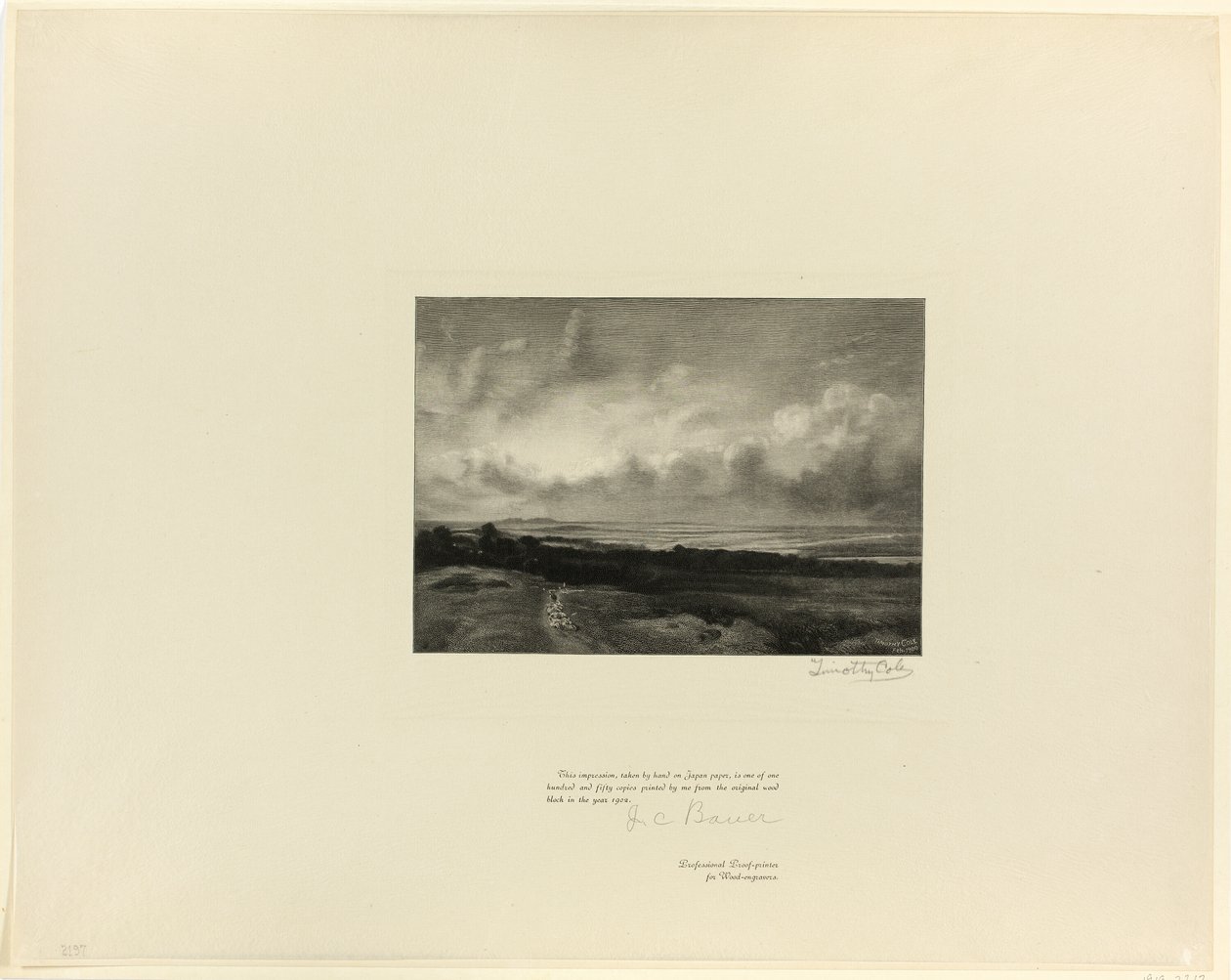Hampstead Heath, fra Old English Masters af Timothy Cole