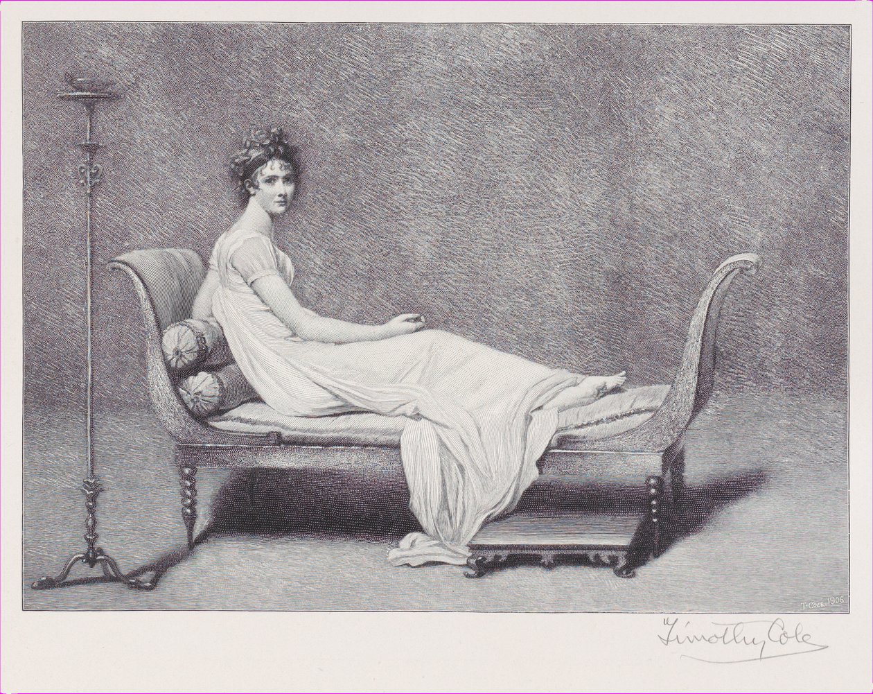 Madame Recamier, 1909., 1909. af Timothy Cole