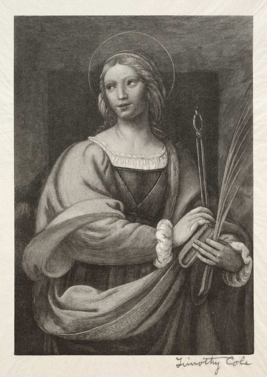 Gamle italienske mestre: St. Apollonia, 1888-1892. af Timothy Cole