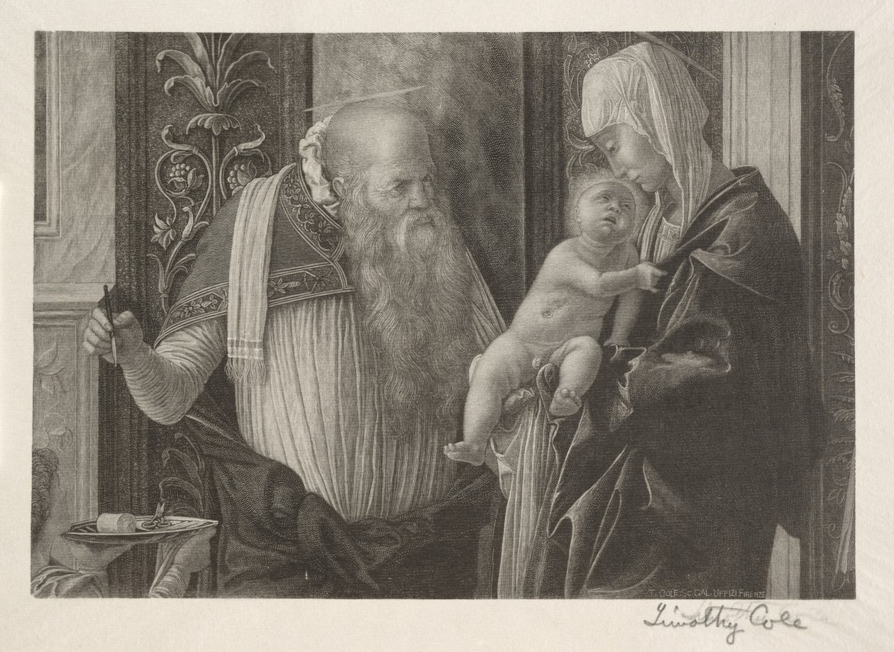 Gamle italienske mestre: Omskæringen, 1888-1892. af Timothy Cole